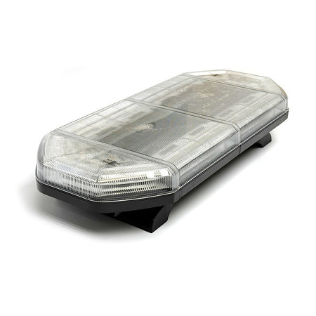 Close-up of the Horizon Lightbar showcasing its fully populated amber LEDs, providing 360° visibility and highway-approved design for commercial trailers and vehicles.