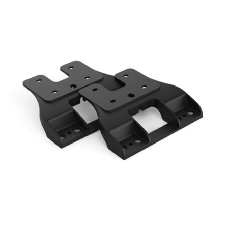 Horizontal LED Amber Warning Lightbar, black metal brackets visible, designed for commercial trailers with 360° LED coverage.