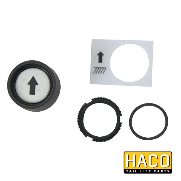 Pushbutton white/up HACO to suit 2651-032-0 , Haco Tail Lift Parts - HACO, Nationwide Trailer Parts Ltd