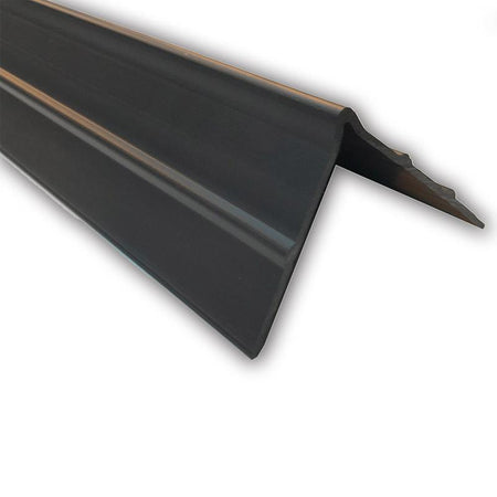 Long Heavy Duty Plastic Corner Protectors, 800mm, featuring external ribs for enhanced durability in commercial trailer applications.