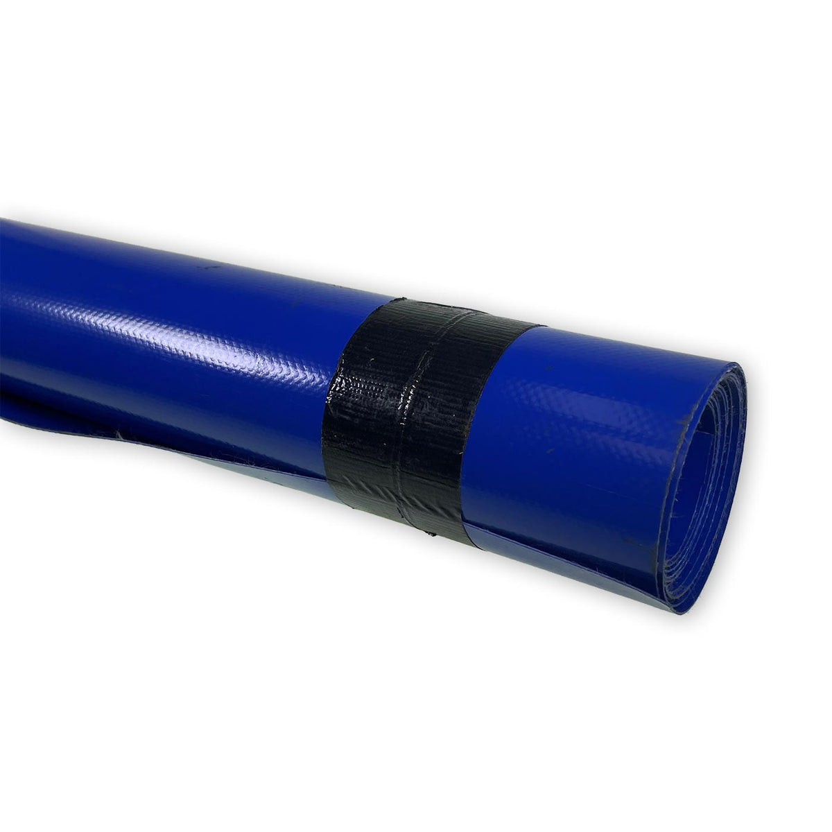 Curtain Material: A roll of high-quality blue curtainsider PVC, ideal for large commercial trailers. Available in a 3m x 1m size.