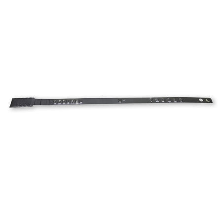 Metal Security Seals (per 100) featuring a black belt with silver buttons, offering secure, tamper-resistant protection, ideal for high-volume commercial shipments.