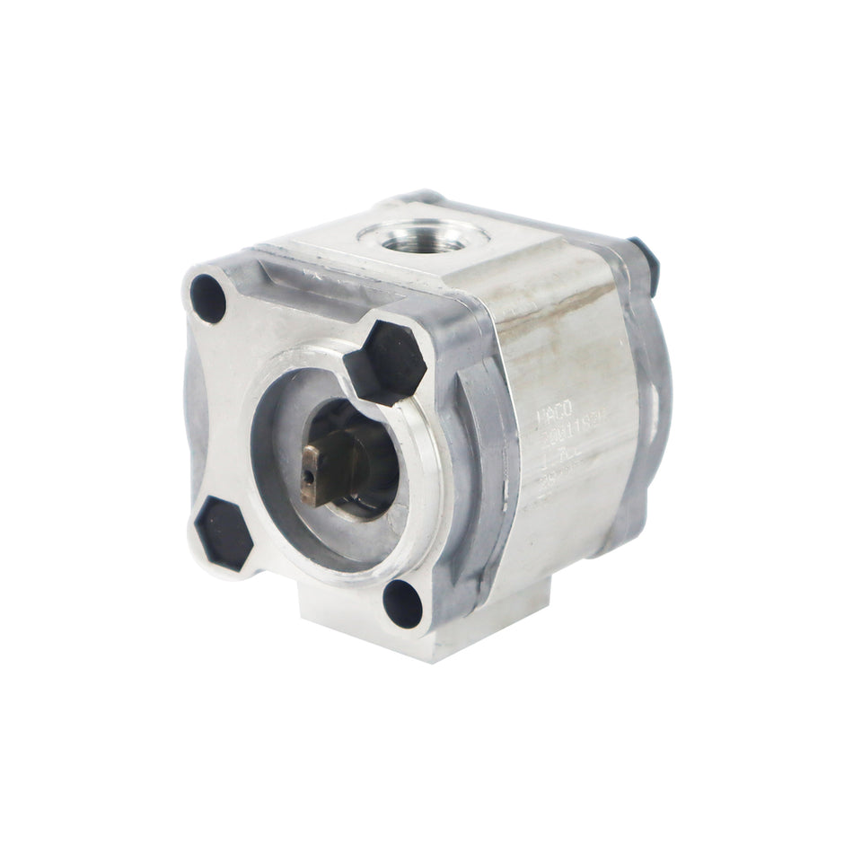 Pump 1.7cc P30-Type HACO auto part, CCW rotation, male connection, 1.2 kg, suited for Dhollandia Pump P030.17. Ideal for commercial vehicle applications.