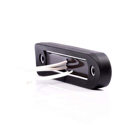8 LED Long Marker Light with white cables, designed for easy installation on vehicles, ideal for trailers and trucks.