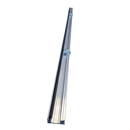 Fixation profile set M0871, a long metal component designed as a bottom seal and carrier for Dhollandia lifts, shown in close-up detail.