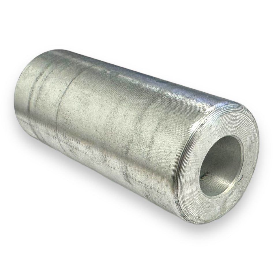 End stop platform VO.15 for Dhollandia tail lifts, featuring a close-up of a metal cylinder design, 40/10x90mm dimensions, suitable for commercial trailer parts.