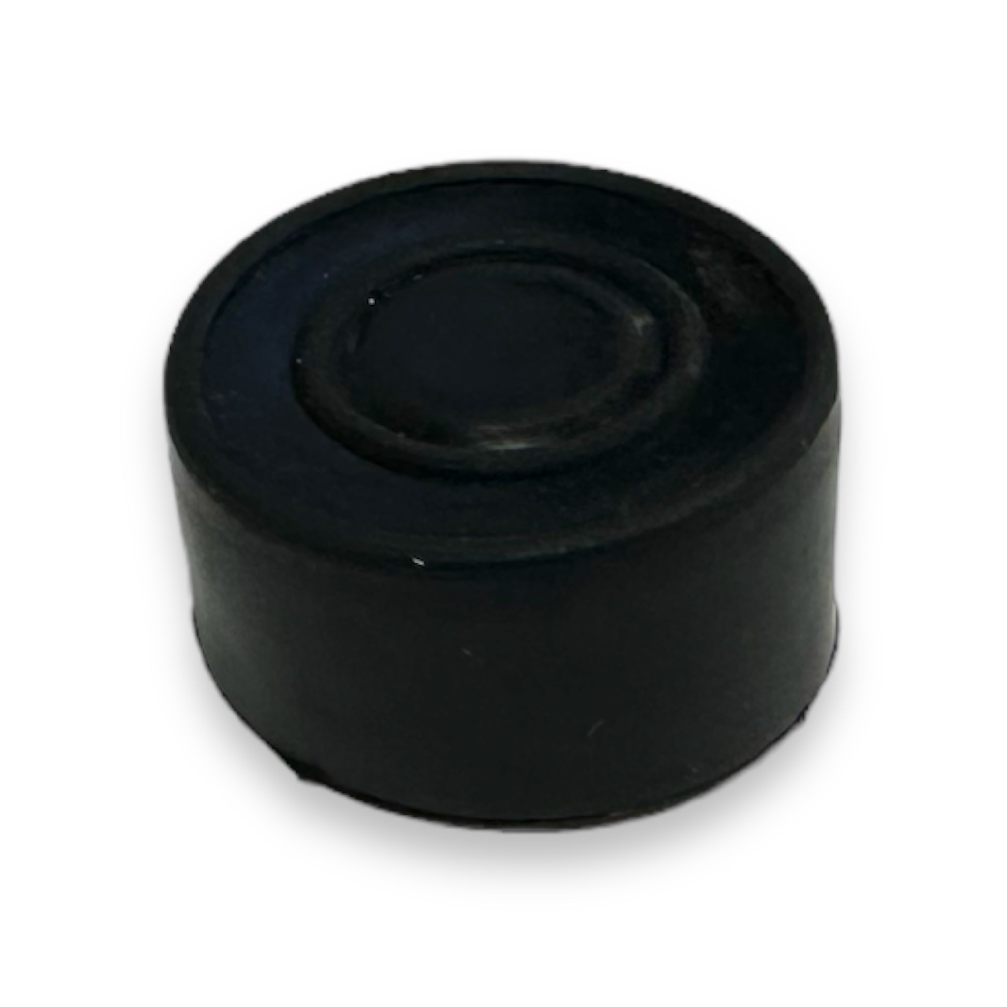 Rubber Push Button Haco for Dhollandia Tail Lifts, featuring a circular design. Ideal for commercial trailer applications offered by Nationwide Trailer Parts Ltd.