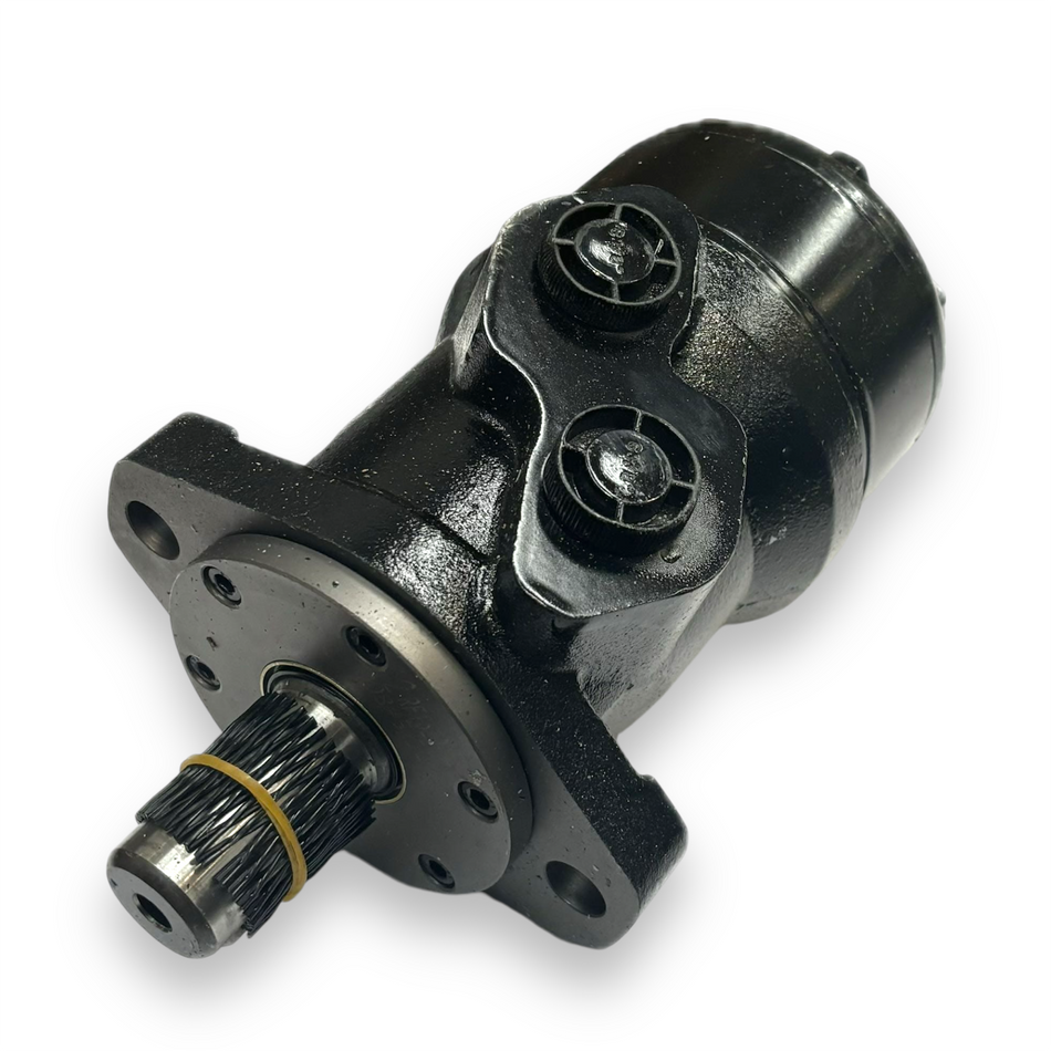 Hydro motor 160 for Dhollandia tail lifts, featuring a black metal shaft and a round knob, designed for use in commercial trailers.