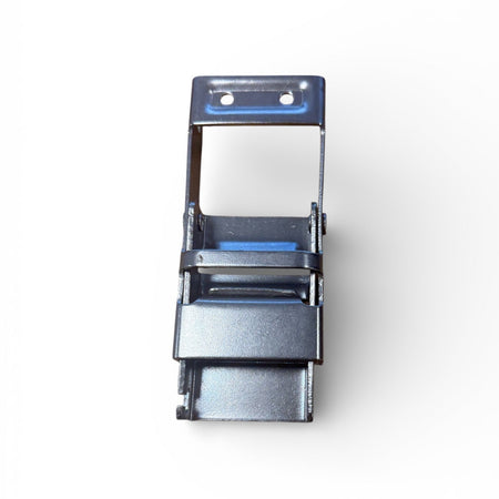 Lawrence David Buckle (CS-655): Stamped steel over-centre toggle latch with base plate and spring clip, secures panels tightly. Ideal for toolboxes and access doors. Pin sold separately.