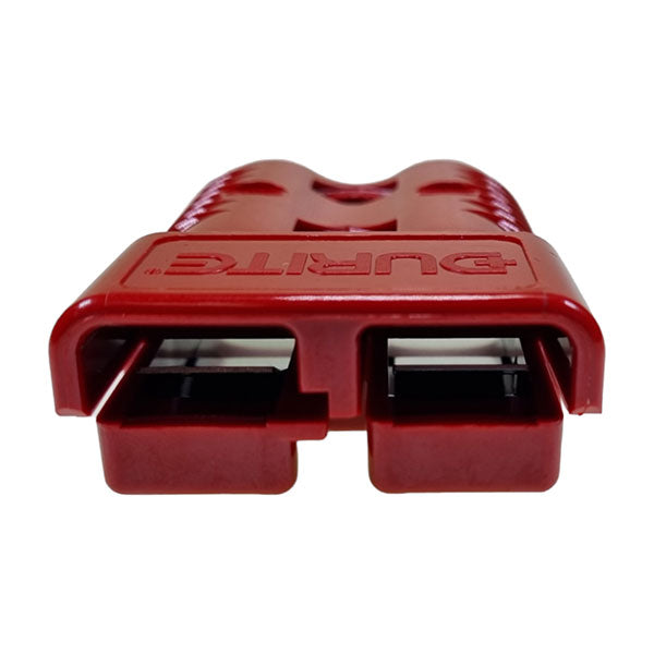 175amp Anderson Connector Red with contacts, showcasing its robust design suitable for commercial trailer parts.