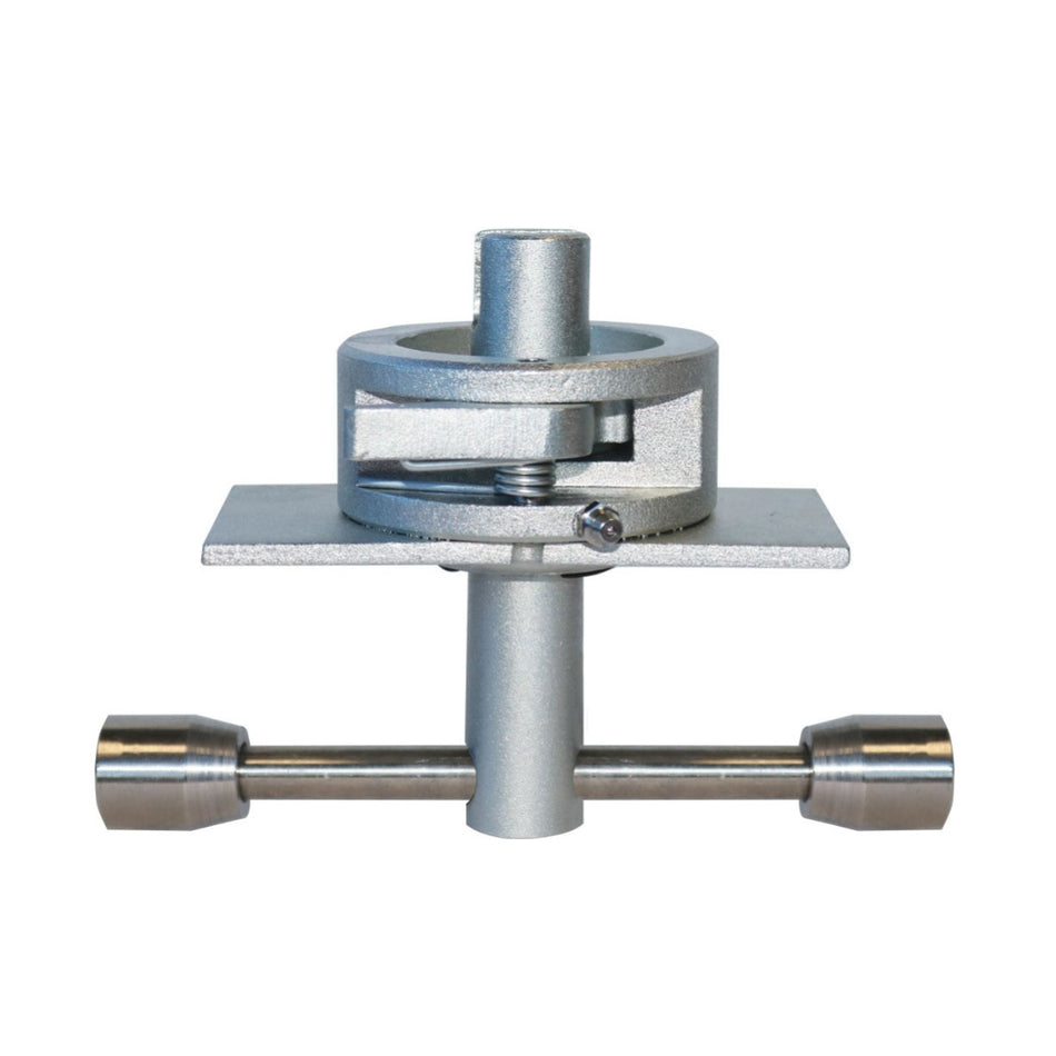 Heavy Duty Curtain Tensioner - CBF Series AT features a 304G stainless steel T-bar handle, spring-loaded clamp, and Armour-Tech 600 coating for durability and secure fitting.