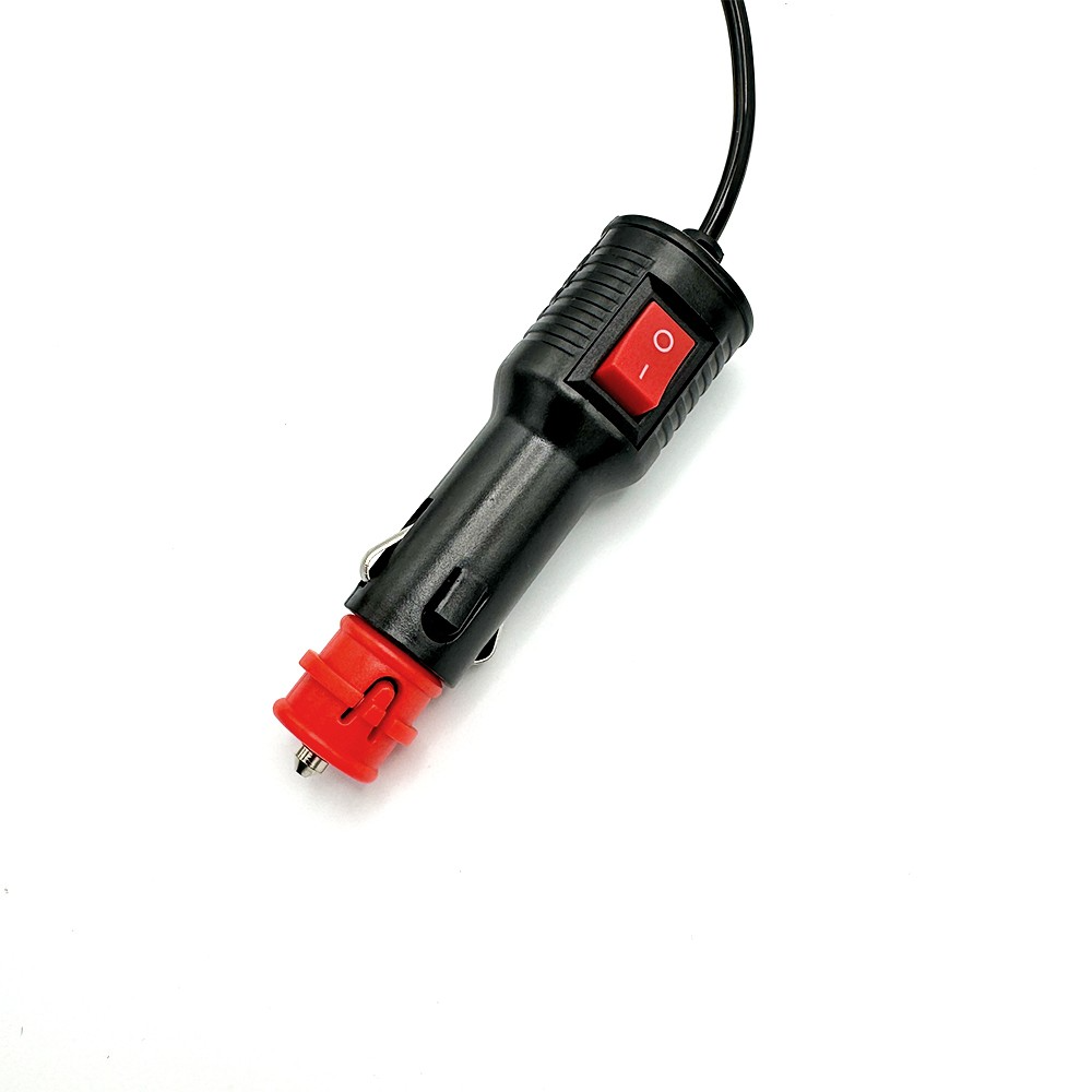 Economy LED Work Lamp Series featuring a car charger with switch, showcasing round, square, and magnetic options for versatile mounting and high visibility.