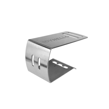 Dynello 35mm Strap Clip (6 pack) featuring durable stainless steel corner with holes, designed for efficient strap storage and prevention of unwinding.