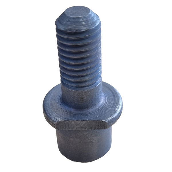 Pin Hinged Ramp 15x43mm - M12, close-up of metal bolt used for securing ramps on commercial trailers.