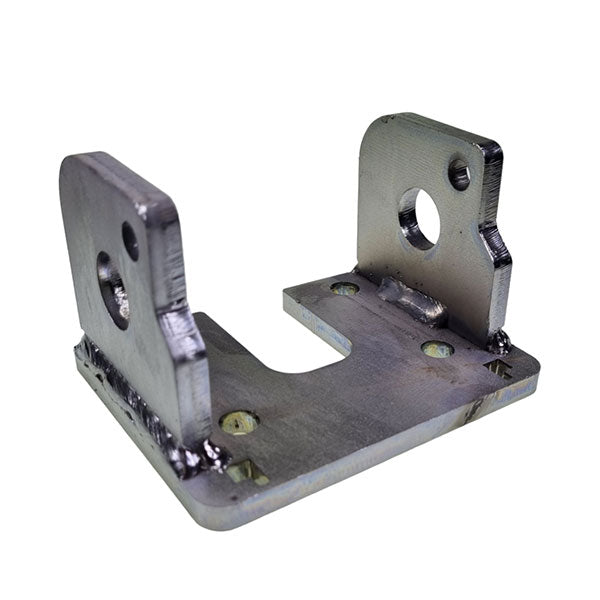 Foot railing 35cc for Dhollandia P Gates, a sturdy metal component designed for trailer safety and durability, visible in its metal structure.
