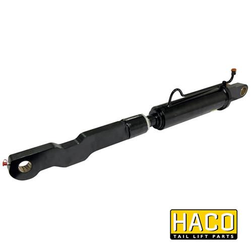 Tilt Ram Cylinder HACO with Extension for MBB tail lifts, compatible with models 1500K-2000KUZK, featuring a metal cylinder design.