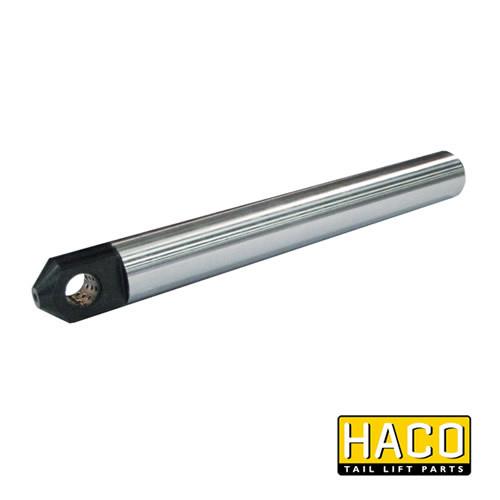 Piston Rod HACO for MBB tail lifts, model 1401503, featuring a metal cylinder and long silver tube, designed for commercial trailers.