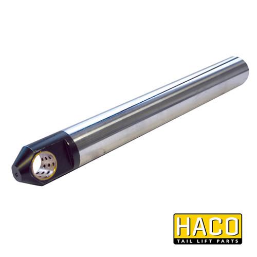 Piston Rod HACO for MBB tail lifts, cylinder-shaped metal, suits MBB Palfinger part 2004096.