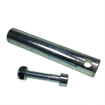 O/S 7/16 Hinge Pin with bolt and nut, shown as a robust metal fastener, ideal for tail lifts and commercial trailer applications.