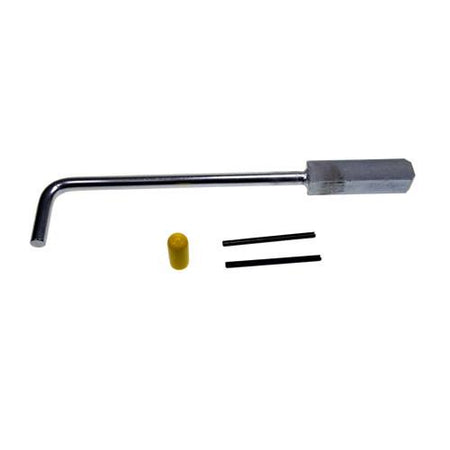 Hexagon-shaped Anti Tilt Catch Assy tool with a yellow cap, designed for TL1000/S1500MK3 models, ideal for del tail lifts.
