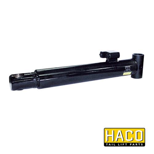 Lift Ram HACO for Bar Cargolift 1WE114687, featuring a black cylindrical design, suitable for commercial trailers, available at Nationwide Trailer Parts Ltd.