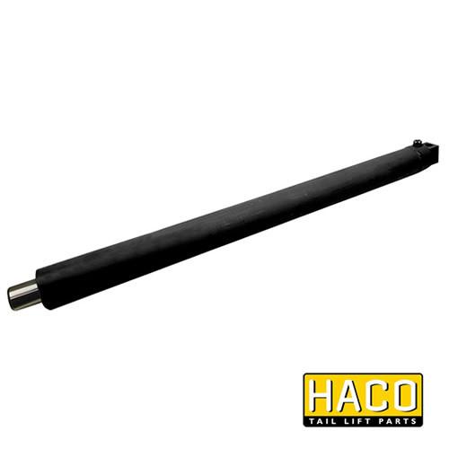 Ram Cylinder HACO for Ratcliff Palfinger Tail Lift, part 4471-086-6, featuring a sleek black design with silver details, measuring Ø55x700mm.