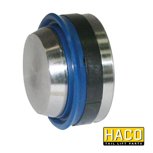Piston HACO to Suit M4435.060, featuring a close-up of the round metal object. Suitable for Dhollandia Tail Lift, single acting, size Ø35/60mm.
