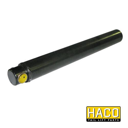 Extension HACO for Dhollandia Tail Lift, black metal cylinder with yellow cap, suits Dhollandia Part M4015-3.550, size 550mm, type ED150.