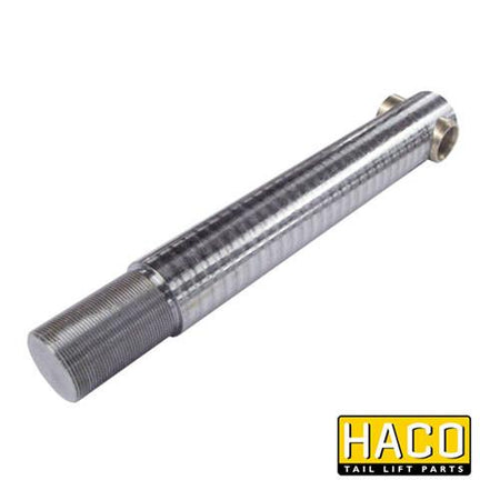 Extension HACO to Suit M4051.385, a 385mm metal cylinder with screw, designed for Dhollandia Tail Lifts, essential for large commercial trailers.
