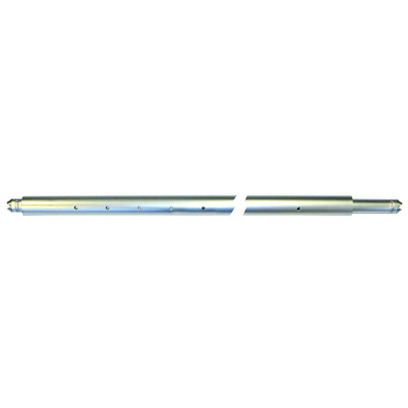 Round Aluminium Shoring Bar, spring-loaded, fits 1375-1750mm, features a 42mm diameter tube with broken end, adjustable for load restraint in commercial trailers.