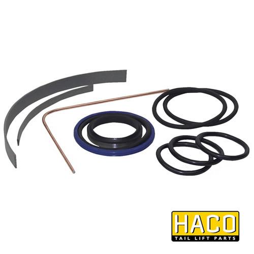 Sealkit Ø45/80mm HACO, interchangeable with MBB part 1330683, featuring multiple gasket sizes for MBB Tail Lifts, showcased at Nationwide Trailer Parts Ltd.