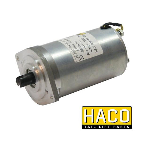 Motor 0.8kW 12V closed F CW HACO to suit 4696-317-6 , Haco Tail Lift Parts - HACO, Nationwide Trailer Parts Ltd