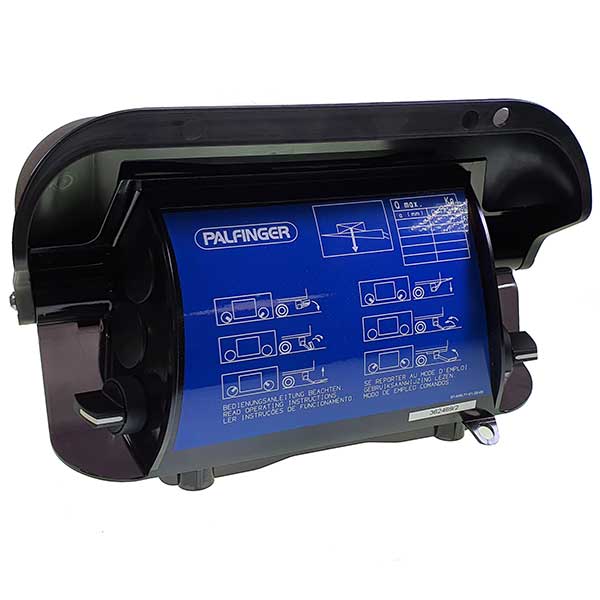 MBB Tuckaway Control Box Assy with screen instructions and wiring loom, designed for efficient trailer component management.