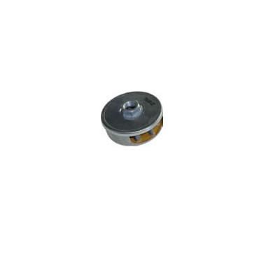F2 Oil Pump Filter, a round metal component with a central hole, designed for Anteo Tail Lifts, available from Nationwide Trailer Parts Ltd.