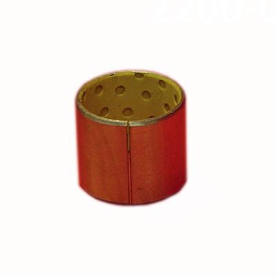 Bush 25 Bore for Ratcliff Palfinger Tail Lifts, featuring a red cylindrical design with holes, suitable for commercial trailers.