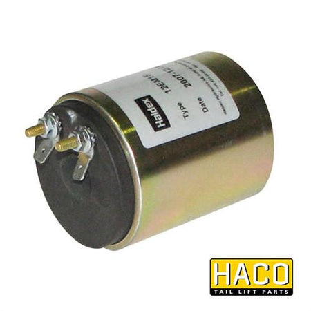 12 Volt Coil EM15 HACO to Suit Zepro 20670 & Dhollandia E0088 , Haco Tail Lift Parts - HACO, Nationwide Trailer Parts Ltd