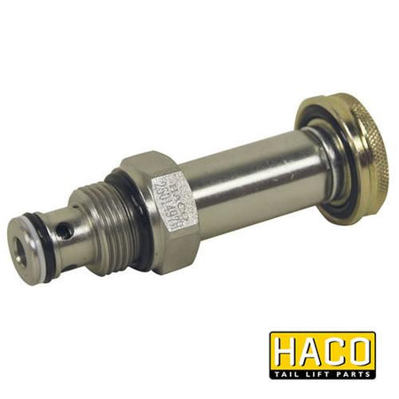 Cartridge HACO to suit Bar Cargo 101124906, featuring a metal fastener with Ø15 size and M20x1,5 thread, suitable for commercial vehicle hardware.