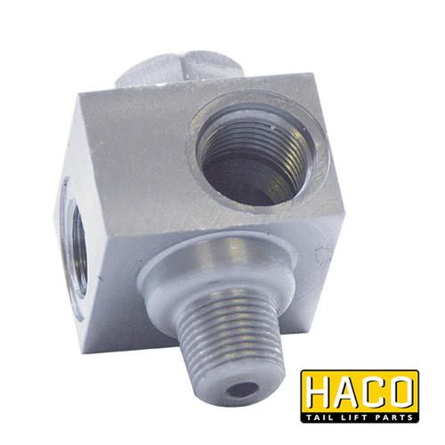 Valveblock safety valve HACO to suit Dhollandia V032 , Haco Tail Lift Parts - Dhollandia, Nationwide Trailer Parts Ltd