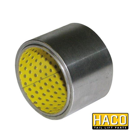 Bearing Ø45/56-39 PAP HACO for Dhollandia Tail Lifts, metal cylinder design, fits M1845.39T, suitable for commercial vehicle maintenance.