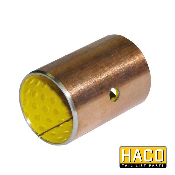 Bearing Ø30/34-50 PAP HACO for Dhollandia M1830.50T, close-up of metal cylinder, ideal for tail lift maintenance.