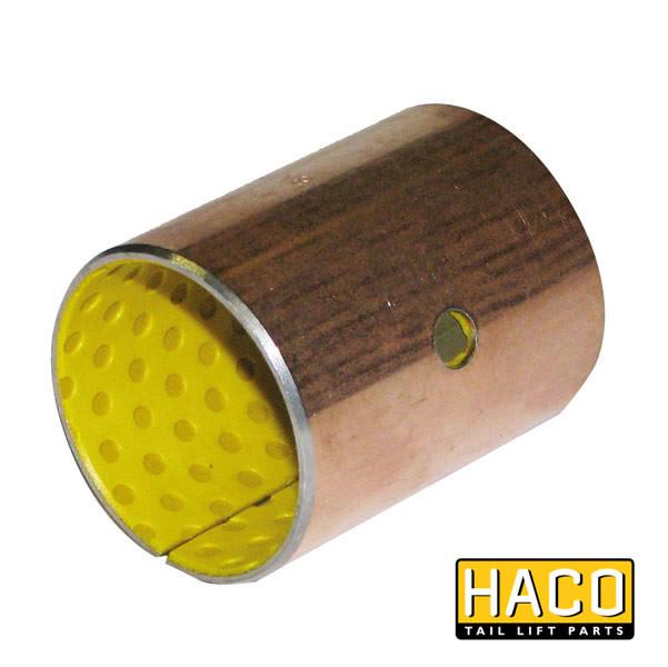 Bearing Ø35/39-50 PAP HACO designed for Dhollandia Tail Lifts, interchangeable with part M1835.50T, showing a close-up of its metal cylindrical design.