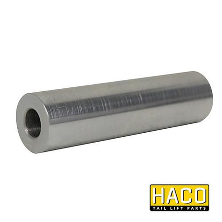 Pin HACO to Suit Bar Cargolift 101114797, a metal cylinder used in trailer systems, measures 35mm diameter and 129mm length, essential for commercial vehicle maintenance.