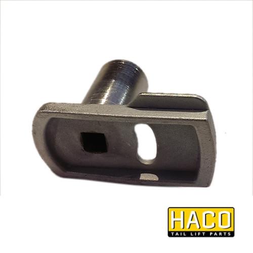Pin Ø30x68 HACO alternative for Ratcliff Palfinger Tail Lift, with central hole, compatible with Ratcliff part 4151-062-9, ideal for commercial vehicle maintenance.