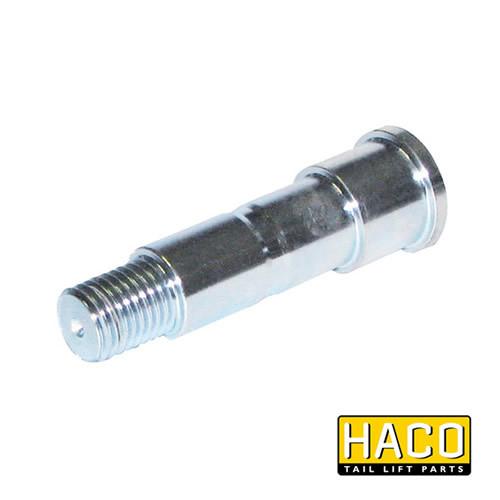 Pin Ø25x109mm HACO metal fastener, designed for M1725.109, prominently featuring a screw and bolt detail, ideal for commercial trailer parts.