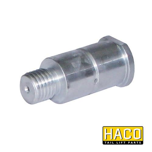 Pin Ø30x71mm HACO for M1730.071, metal cylinder, part of household hardware for large commercial vehicles, shown with a screw detail.