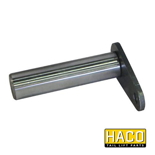 Pin Ø25x107mm HACO, a metal cylinder with a screw, designed to suit M1725.107, ideal for commercial trailer and vehicle parts.