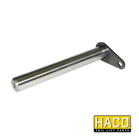 Pin Ø25x200mm HACO for M1725.200, a metal cylinder tool with a handle and rod, ideal for trailer parts.