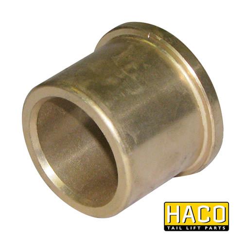 Close-up of a Bearing Bush HACO for Dhollandia tail lifts, showcasing its cylindrical metal structure, adaptable to part M1930.35.