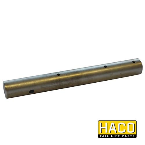 Pin Ø30x245mm HACO for M1730.245, featuring a metal rod with holes and a cylinder with a screw, ideal for commercial trailers.