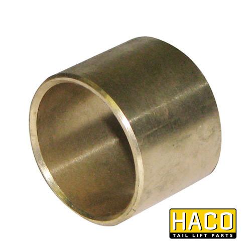 Bearing Bush HACO for Dhollandia Tail Lifts, close-up of a metal cylinder, interchangeable with part M1935.30, dimensions: A=35mm, B=40mm, C=30mm.